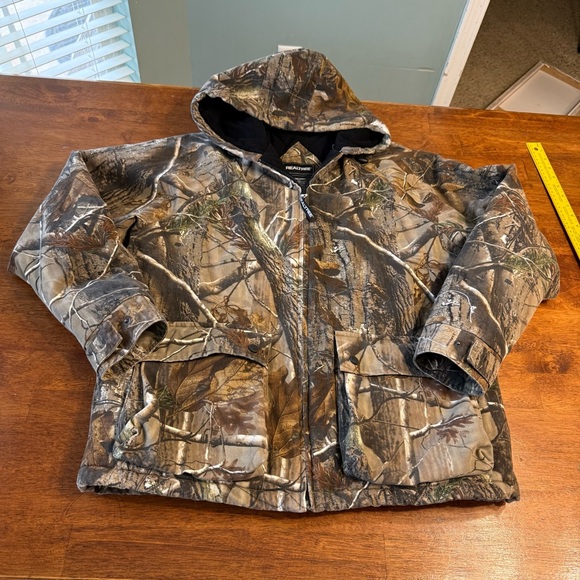 Realtree Camouflage Jacket with Black Accents